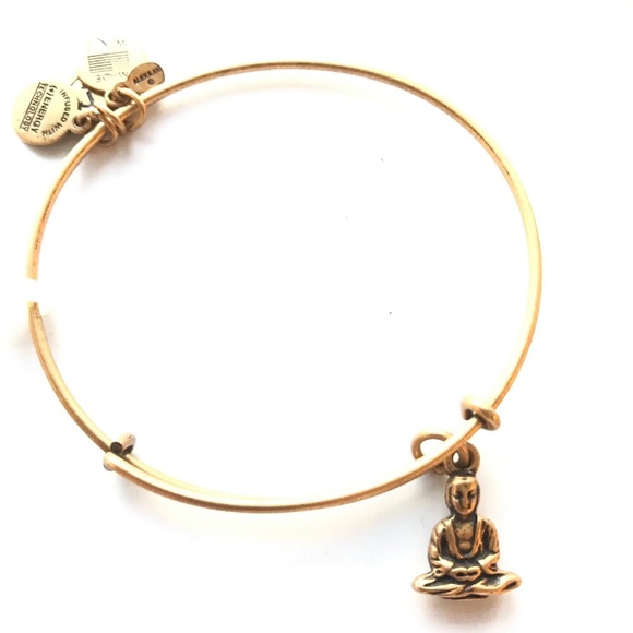 Alex and Ani Jewelry - ALEX AND ANI | BUDDHA BANGLE BRACELET | RAFAELIAN GOLD